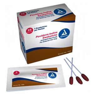 Povidone-Iodine Medicated Swabstick, 3's Povidone-Iodine Medicated Swabstick, 3's