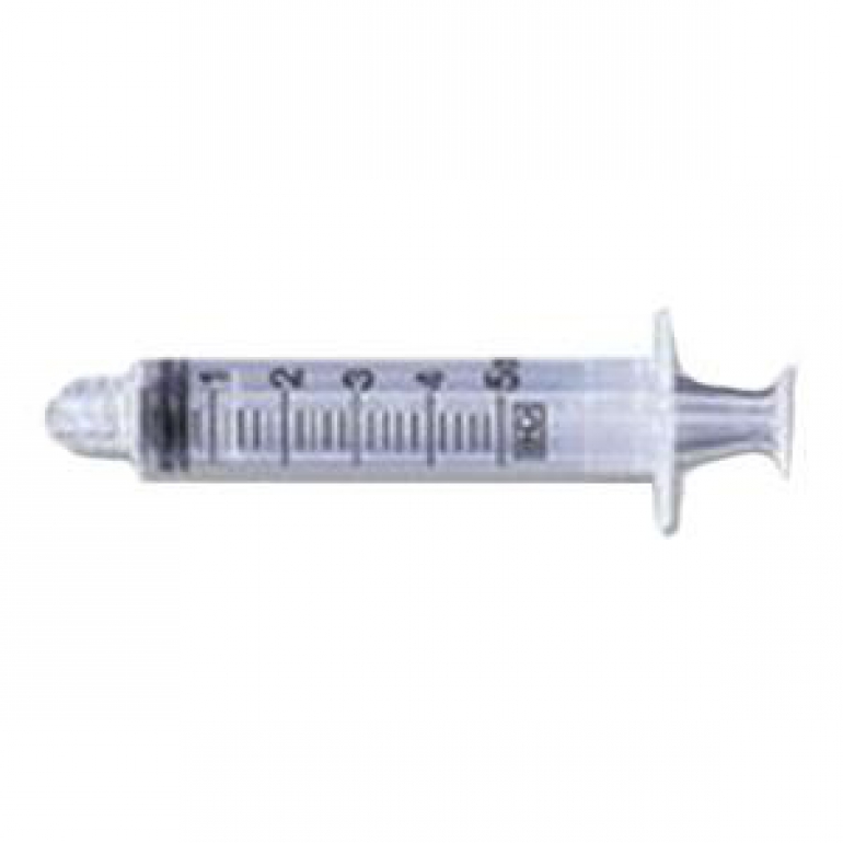 Luer-Lok™ Tip Syringe, Sterile, Latex-Free, 5mL