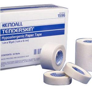 Tenderskin Hypoallergenic Paper Tape 1/2 Tenderskin® Hypoallergenic Paper Tape 1/2