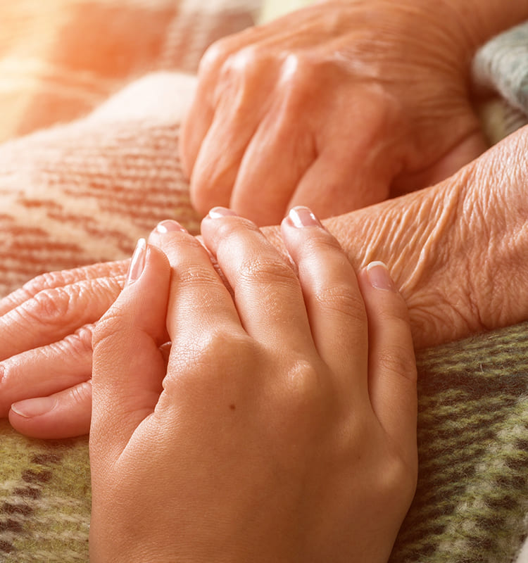 family holding hands